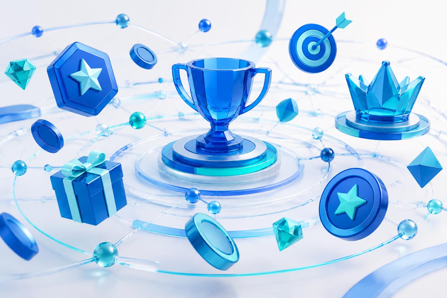Gamification rewards and achievement platform